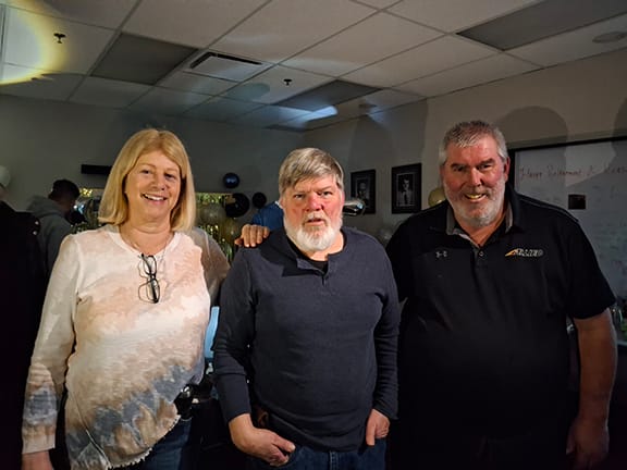 Brenda Naylor, Don Hayden, Darren Boucher